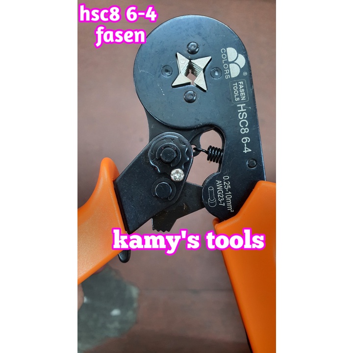 Kìm bấm cos Fasen HSC8 6-4 0.25-10mm2 (kiềm bấm cos, kềm bấm cos)