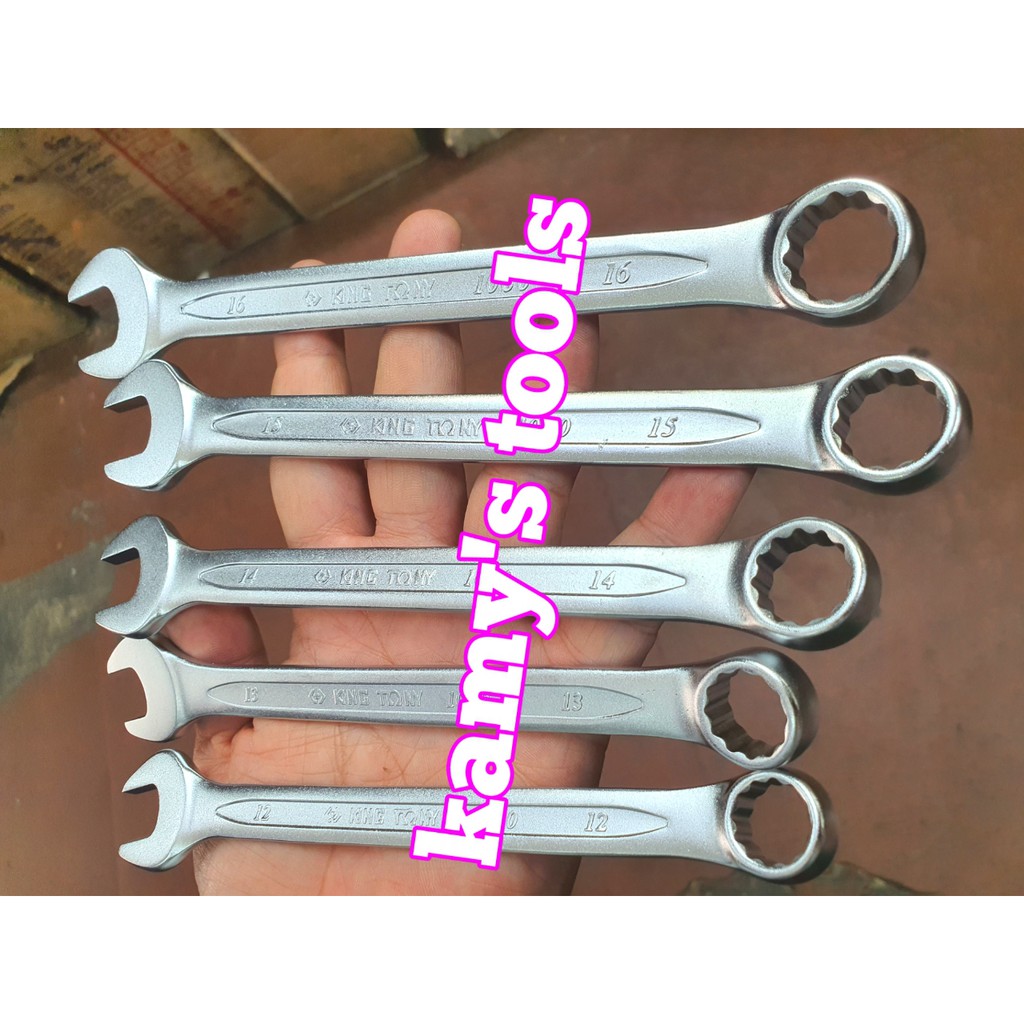 Cờ lê vòng miệng Kingtony 6mm 7mm 8mm 9mm 10mm 11mm 12mm 13mm 14mm