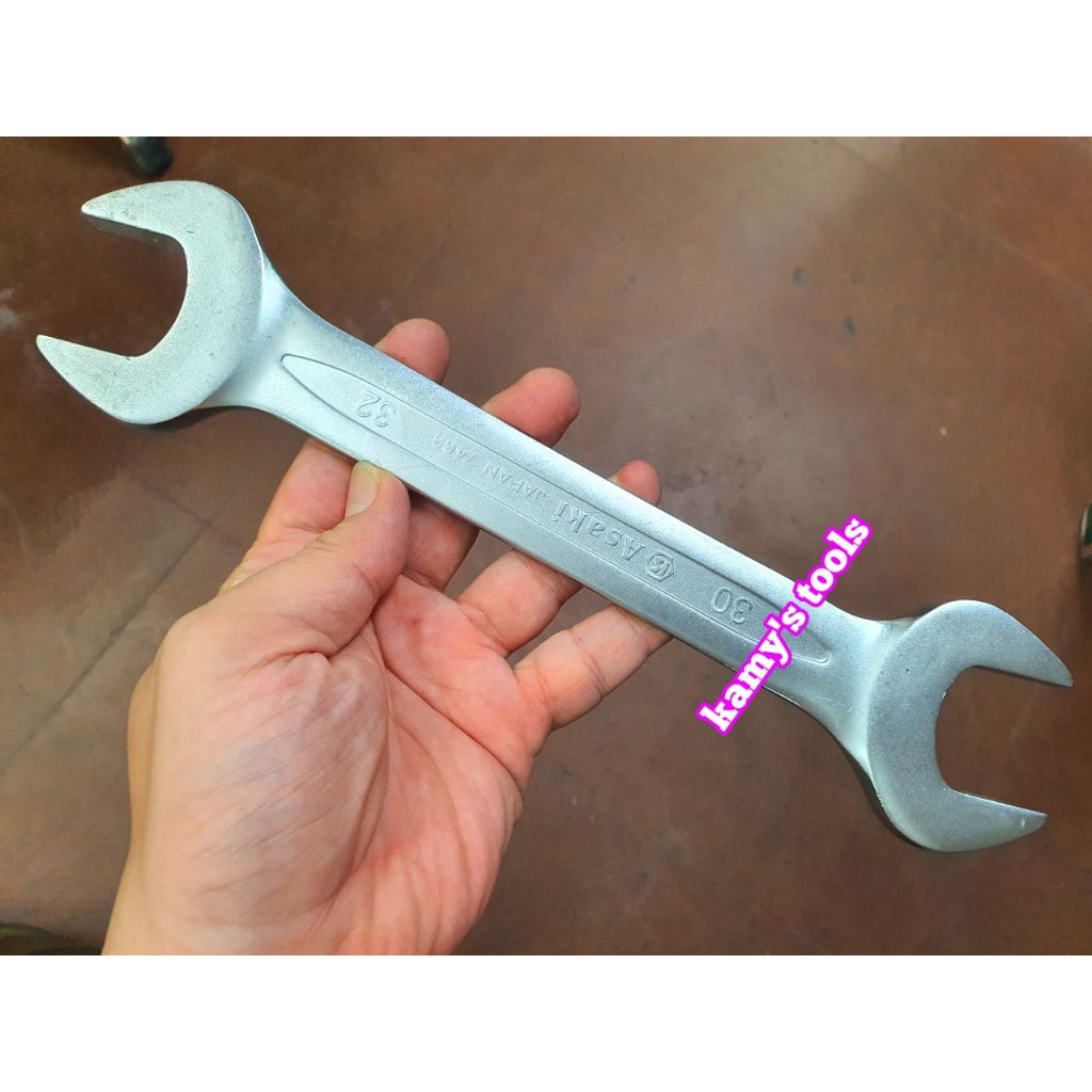Cờ lê 2 đầu miệng Asaki 6x7 8x10 10x12 12x14 14x17 17x19 19x22 22x24 24x27 27x30 30x32