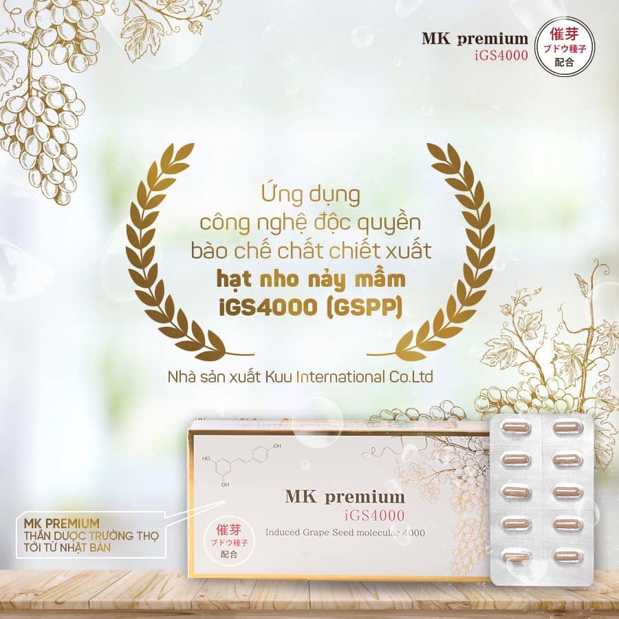 Viên uống hỗ trợ điều trị ung thư MK Premium iGS4000 có thực sự tốt không ?