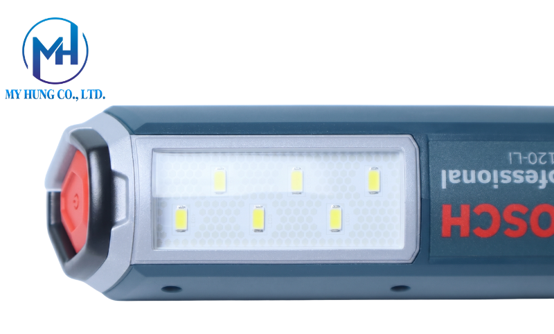 Ưu điểm đèn pin dùng pin 12V Bosch GLI 120-LI