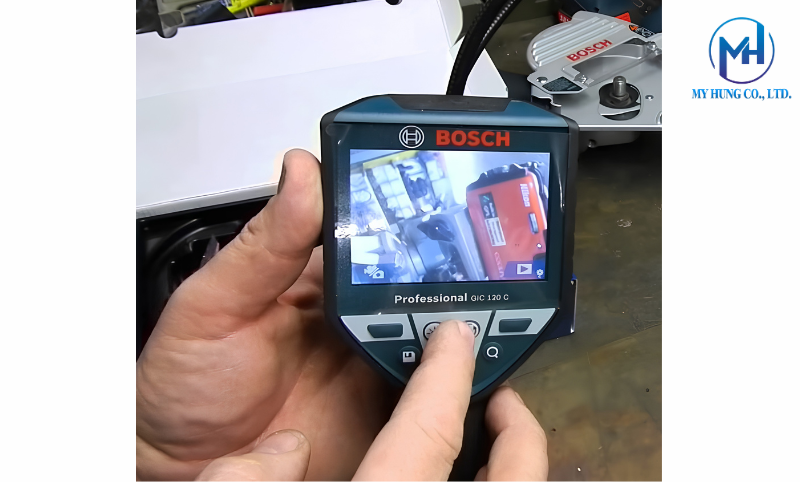 Quy trình vệ sinh và thay pin cho camera nội soi Bosch GIC 120 C