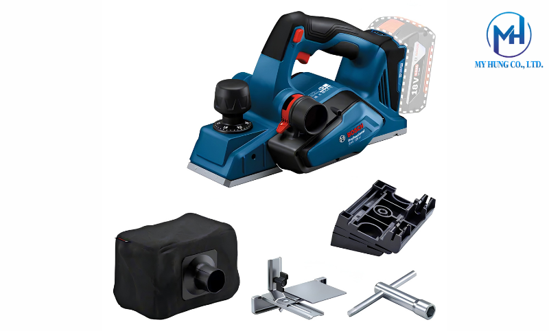 Thân máy bào gỗ dùng pin 18V Bosch GHO 185-LI Solo chính hãng