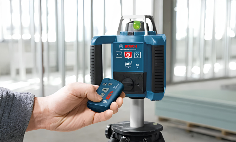 Công nghệ laser xanh và tính năng cảnh báo rung chấn của Bosch GRL 300 HVG