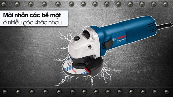 Máy cắt bosch giúp mài nhẵn các bề mặt ở nhiều góc độ khác nhau