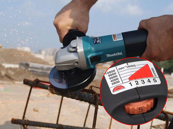 Máy mài góc cầm tay 9565CVR makita người bạn đắc lực của bạn