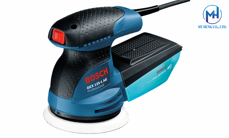 Máy chà nhám rung tròn Bosch GEX 125-1 AE 250W chính hãng