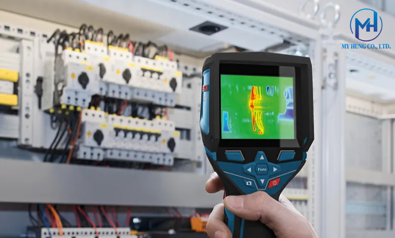 Quy trình bảo quản thấu kính cảm biến và đồng bộ dữ liệu trên máy Bosch GTC 400 C