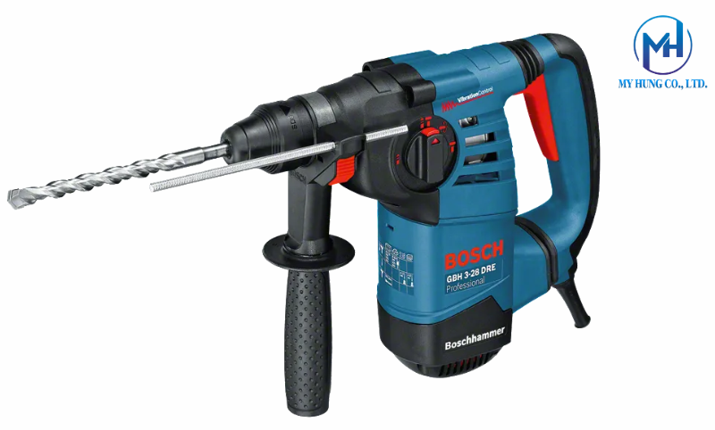 Máy khoan bê tông Bosch GBH 3-28 DRE công suất 800W chính hãng