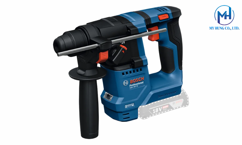 Công nghệ chống giật ngược KickBack Control trên máy khoan búa Bosch GBH 18V-18