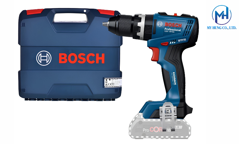 Máy khoan động lực dùng pin 18V Bosch GSB 18V-65 (Chưa Pin & Sạc) chính hãng tại Biên Hòa