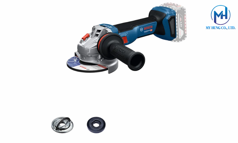 Thân máy mài góc điều tốc dùng pin 18V Bosch GWS 18V-11 S Solo 125mm chính hãng