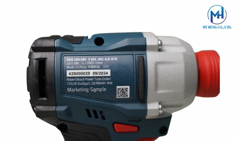 Thân máy vặn vít và bu-lông Bosch GDX 18V-285 Solo chính hãng
