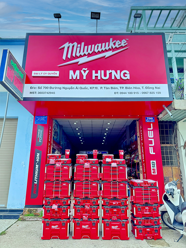 Đại lý chính hãng Milwaukee Mỹ Hưng