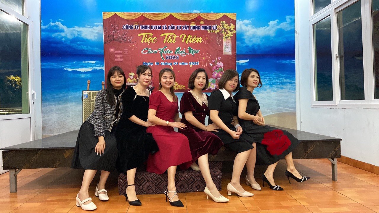 TIỆC TẤT NIÊN 2022 - CHÀO XUÂN 2023 - CÔNG TY TNHH DVTM&ĐTXD MINH VŨ
