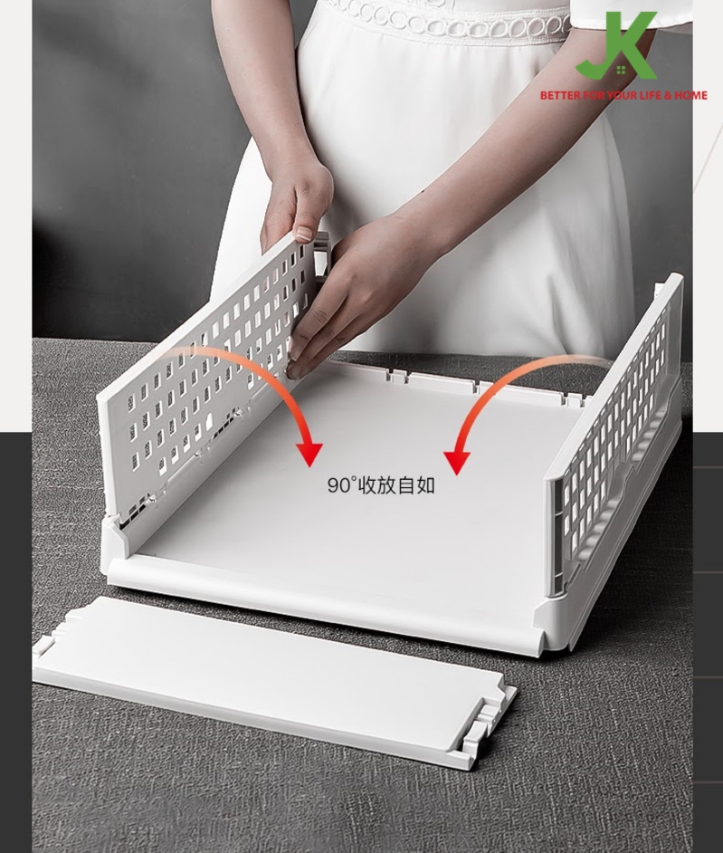 Kệ chia vách ngăn tủ đồ dùng quần áo dạng ngăn kéo thông minh