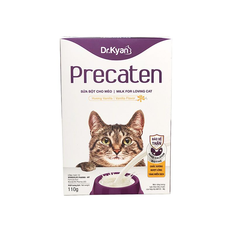 Sữa bột cho mèo 110g Dr.Kyan Precaten
