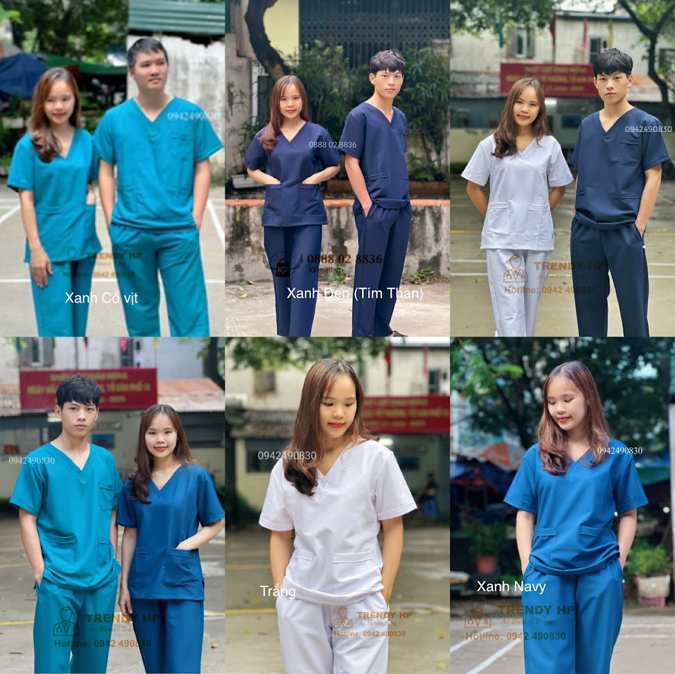 noi ban bộ scrubs bác sĩ