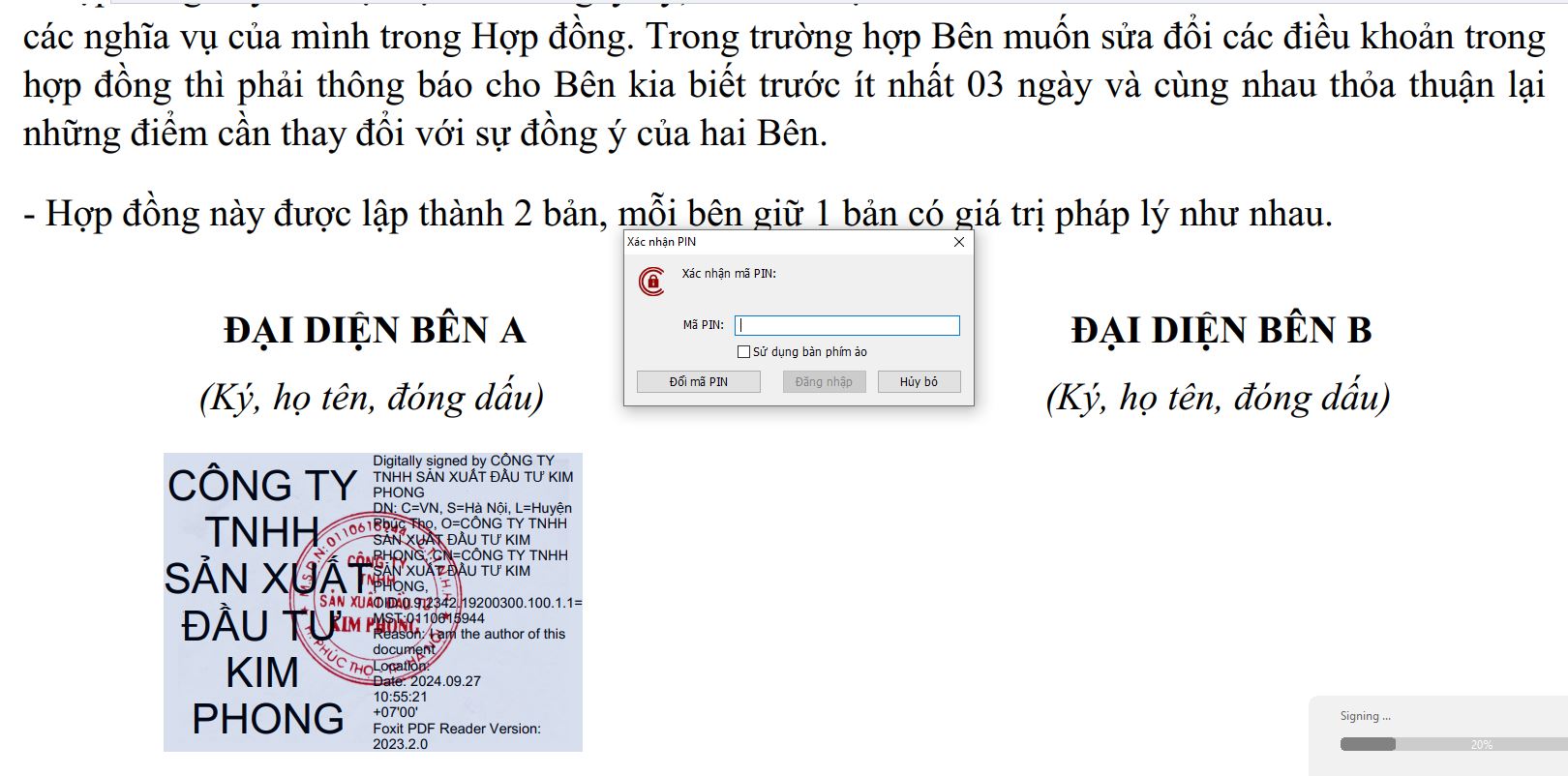 huong dan cach ky hop dong onling bang pdf foxit redear