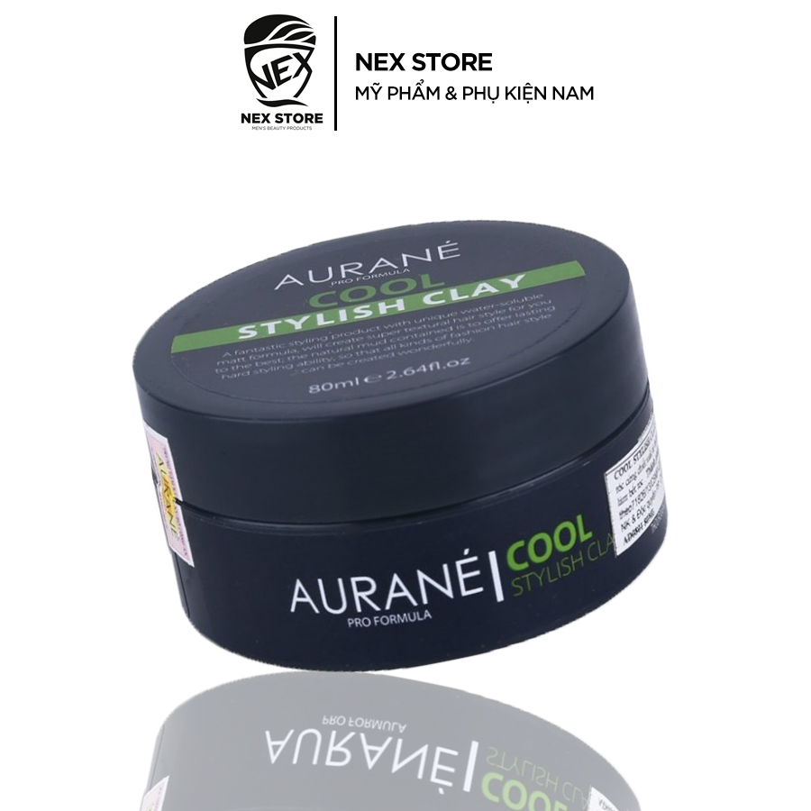 Mua Sáp tạo kiểu tóc nam cứng mờ Aurane Cool Stylish Clay 80ml tại Á ĐÔNG  HAIRSHOP