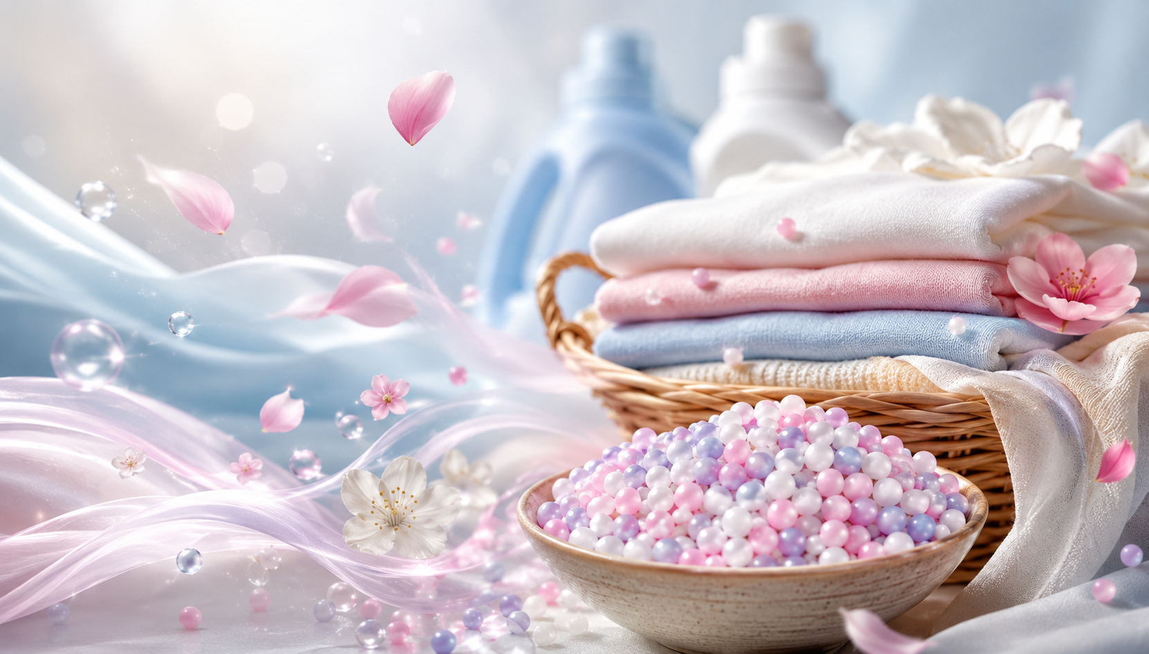 Hạt Lưu Hương Sử Dụng Trong Nước Giặt Và Nước Xả: Bí Quyết Giữ Mùi Hương Lâu Dài Cho Quần Áo