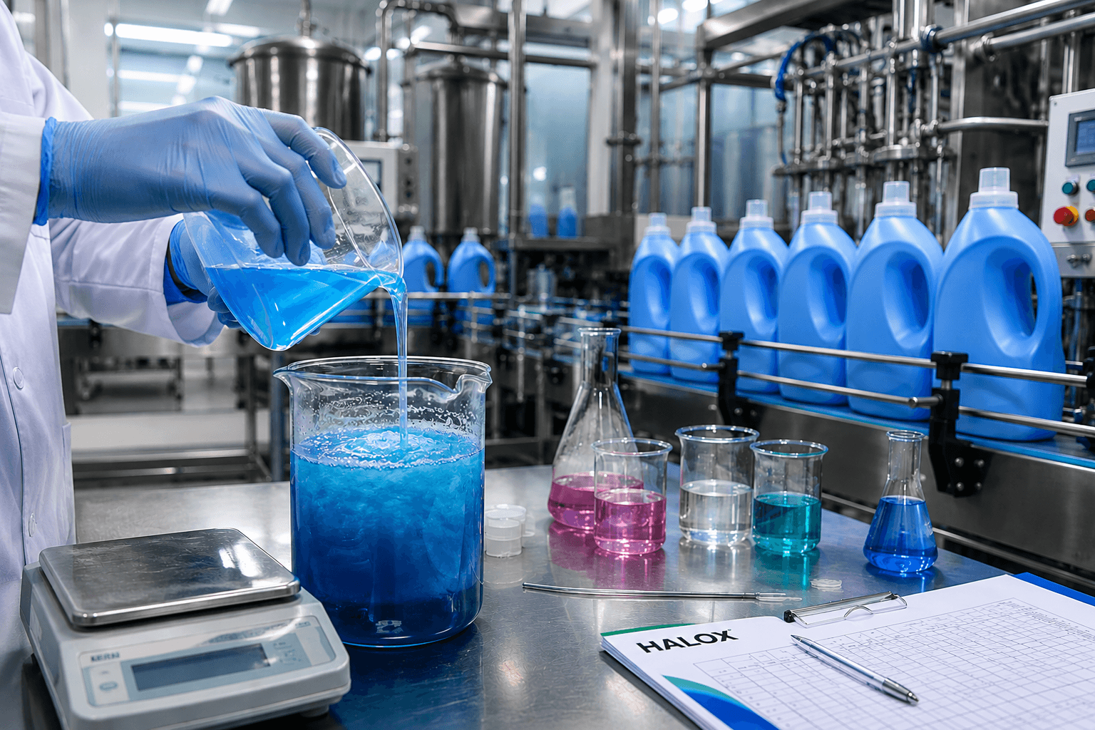 Công Thức Sản Xuất Nước Giặt Chất Lượng Cao