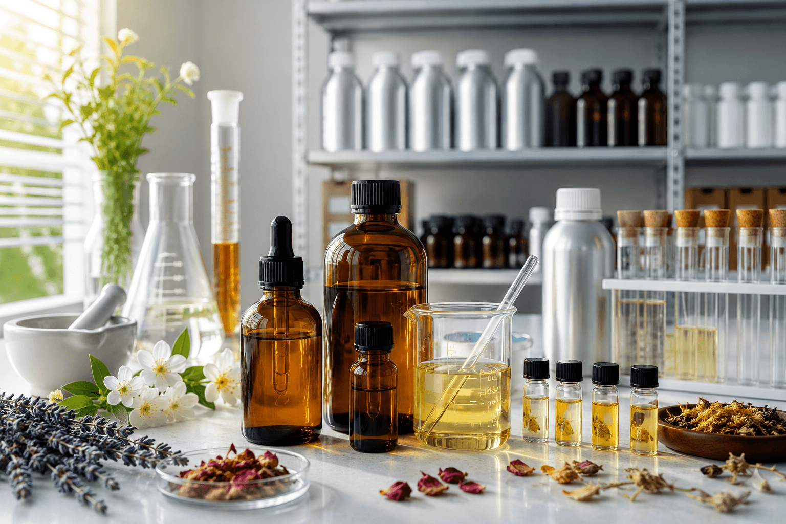 Bảo quản hương liệu đúng cách: Giữ trọn chất lượng từ phòng Lab đến sản phẩm cuối