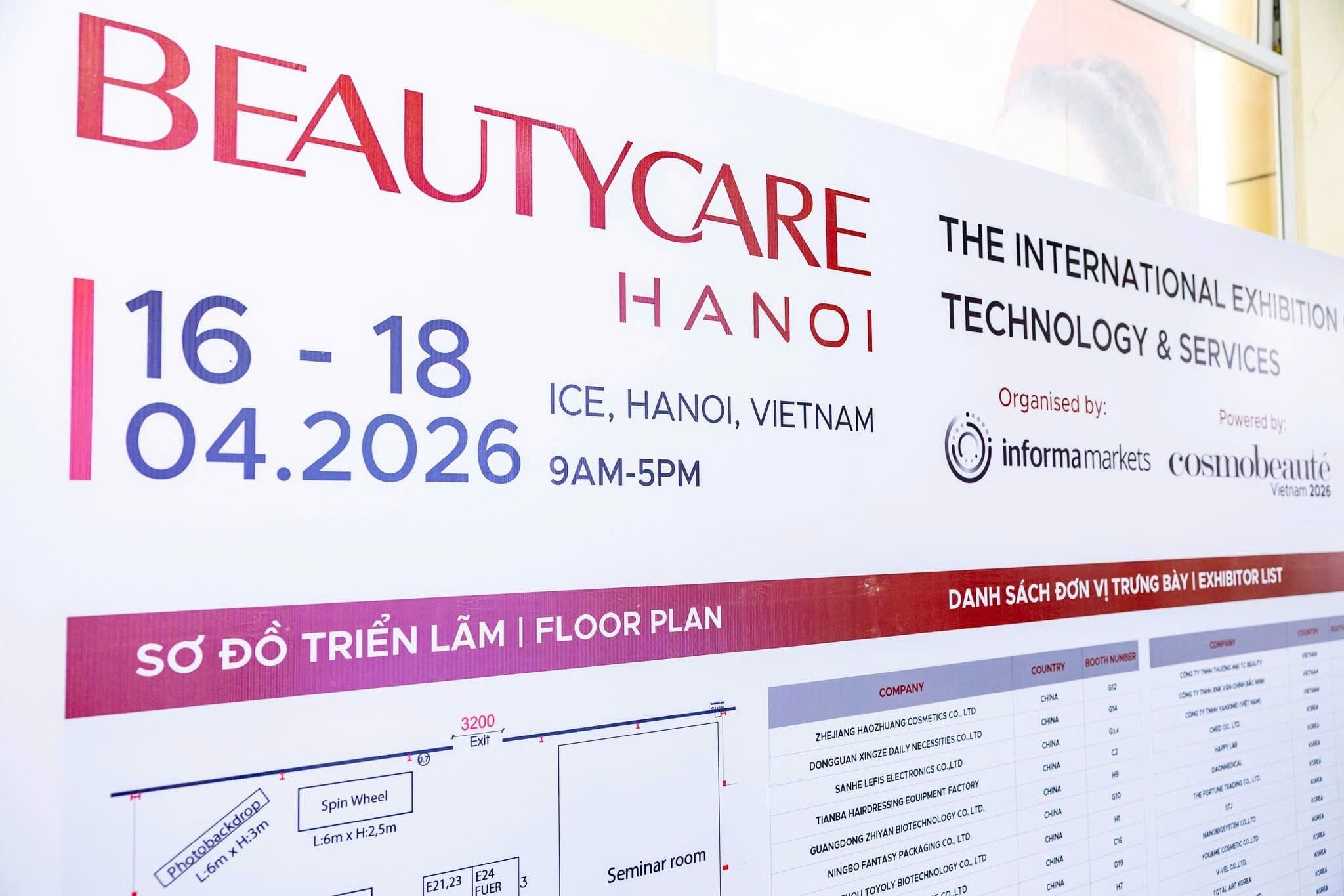 HALOX tại Beautycare Expo Hanoi 2026: Mở rộng mạng lưới đối tác quốc tế
