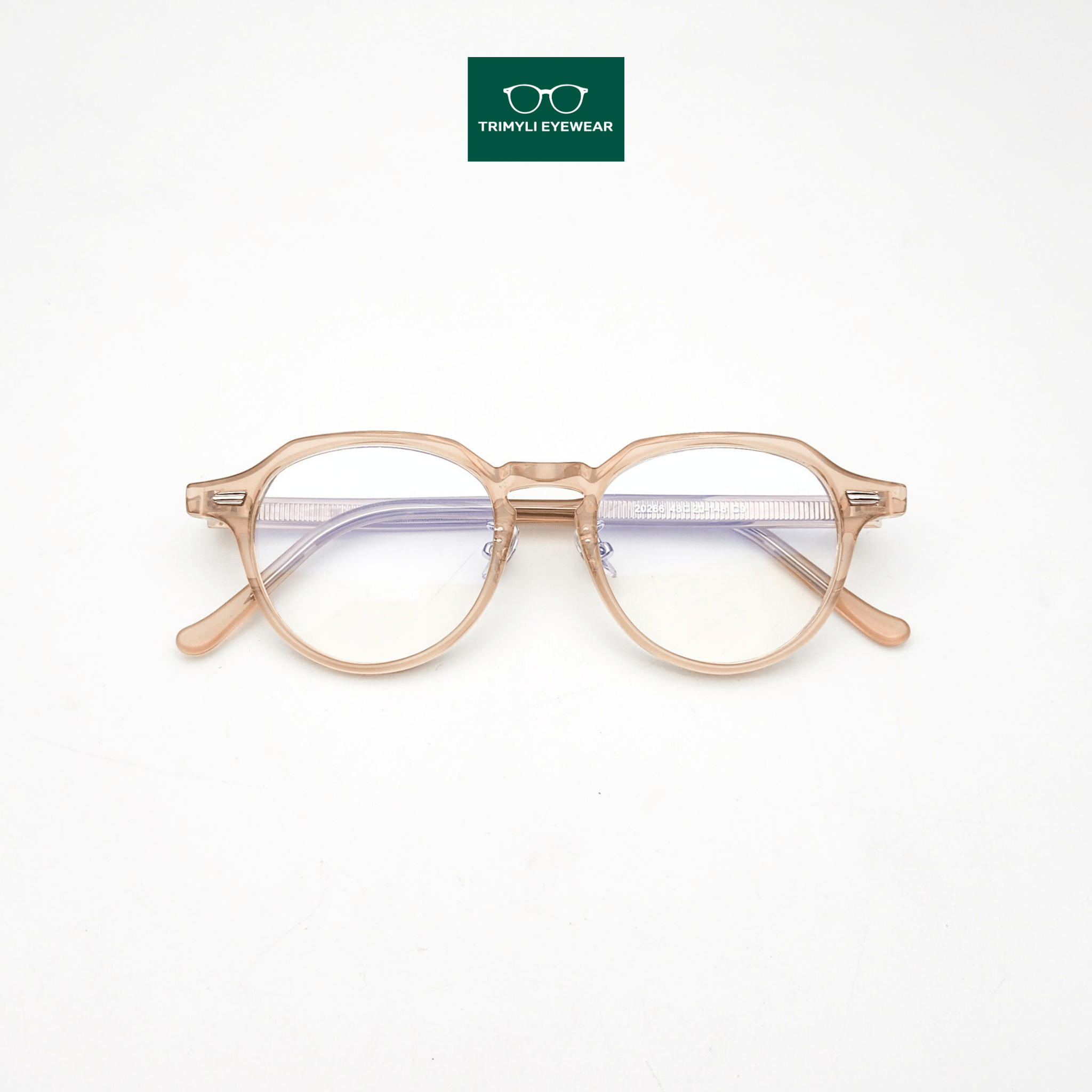 Gọng kính nhựa có đệm mũi kính tròn Trimyli Eyewear 20266