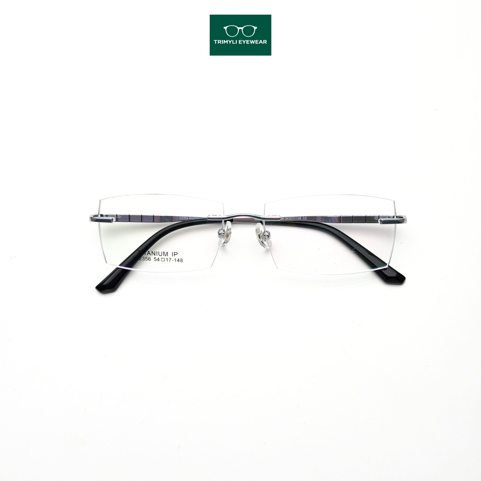 Gọng kính khoan titanium 2356 Trimyli Eyewear
