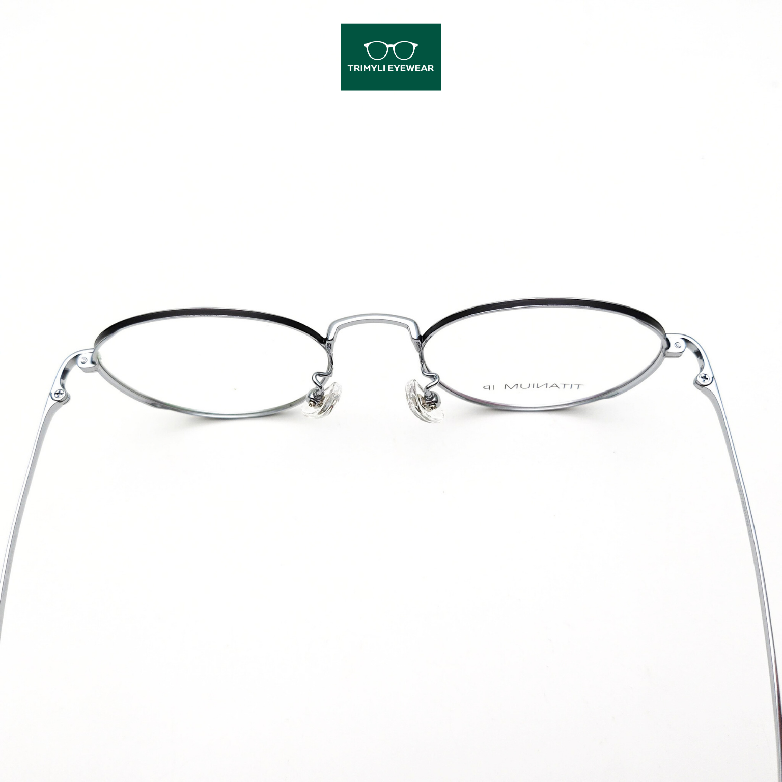 Gọng kính kim loại dáng tròn titan 7008 Trimyli Eyewear