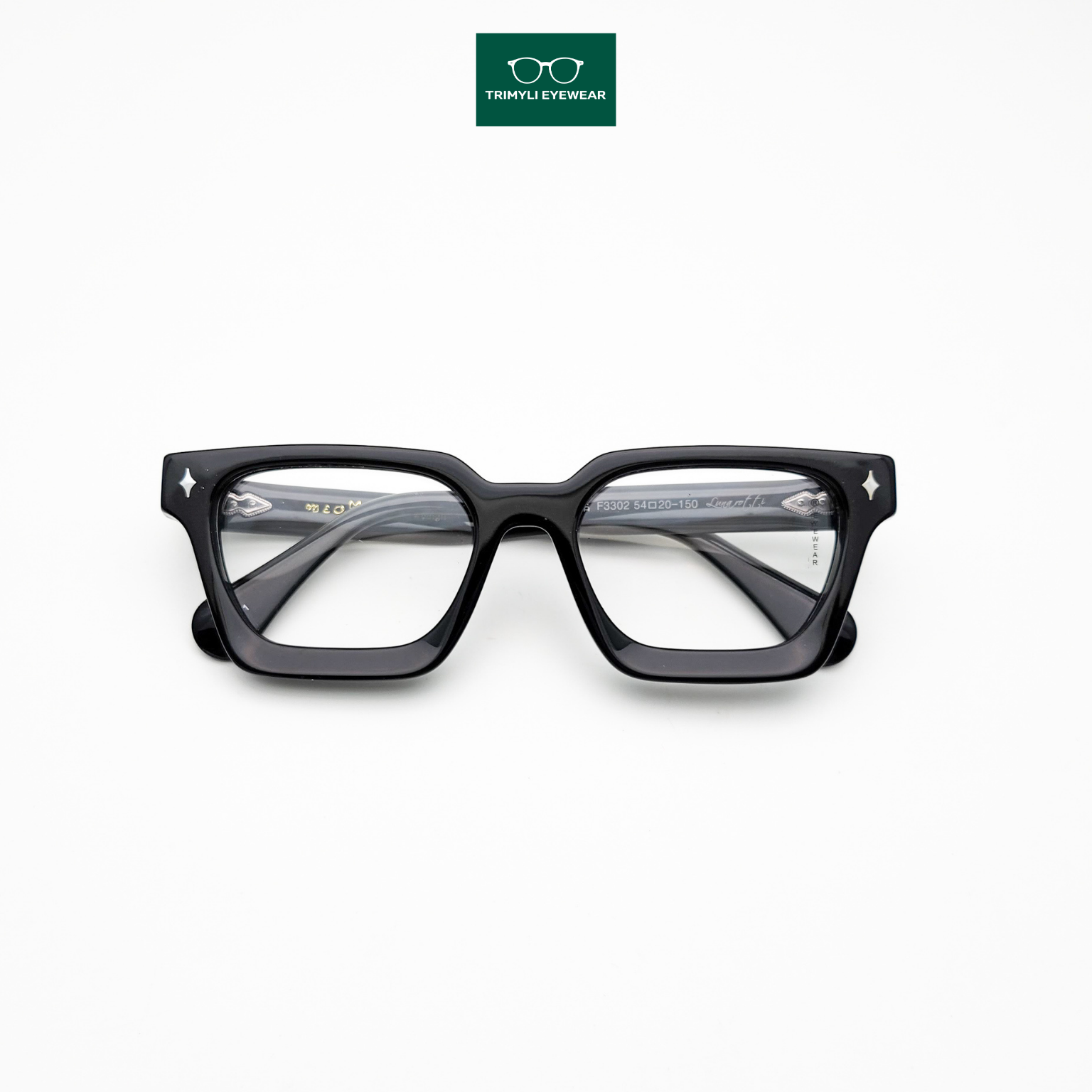 Gọng kính nhựa vuông dày cá tính 3302 Trimyli Eyewear