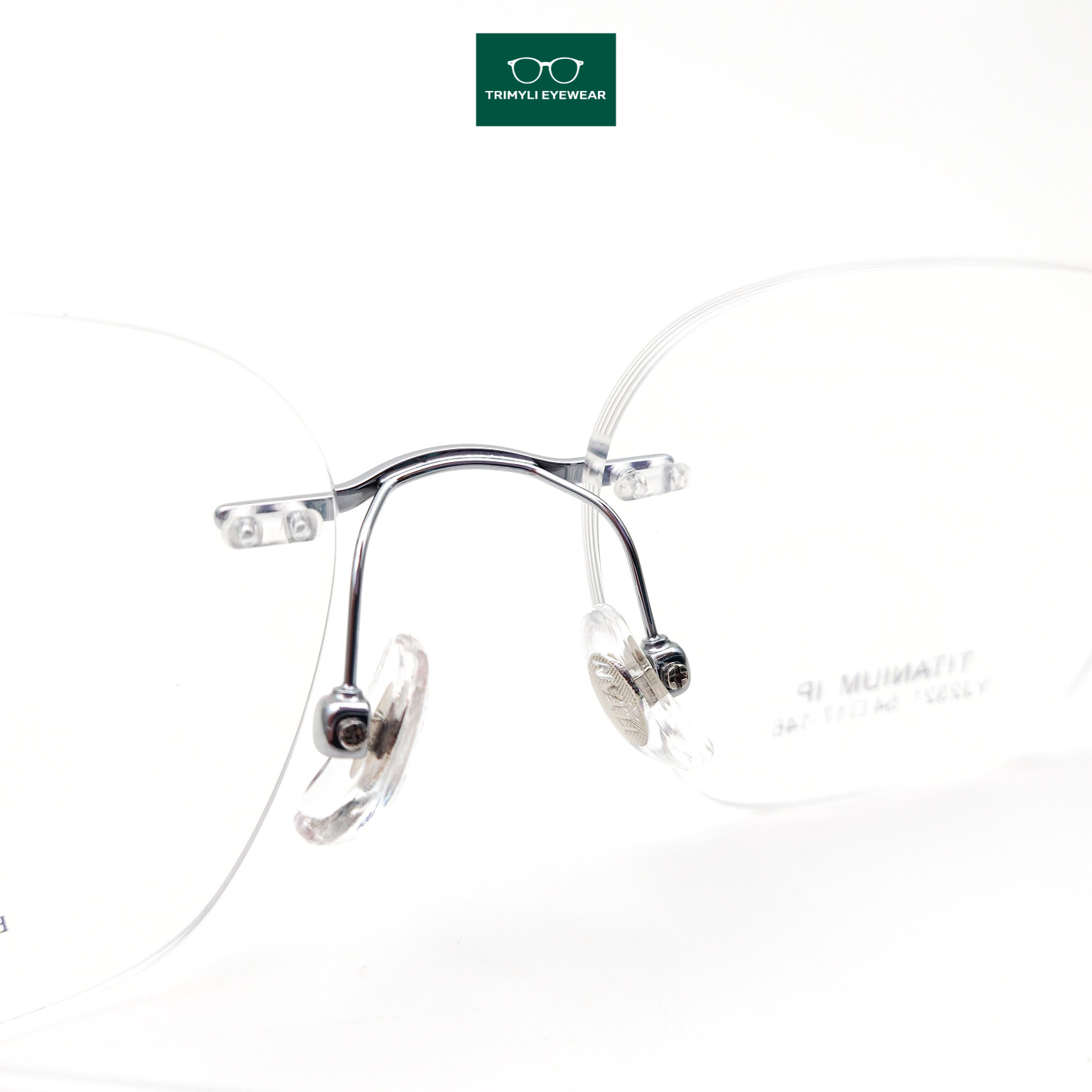 Gọng kính khoan kim loại titan 2321 Trimyli Eyewear