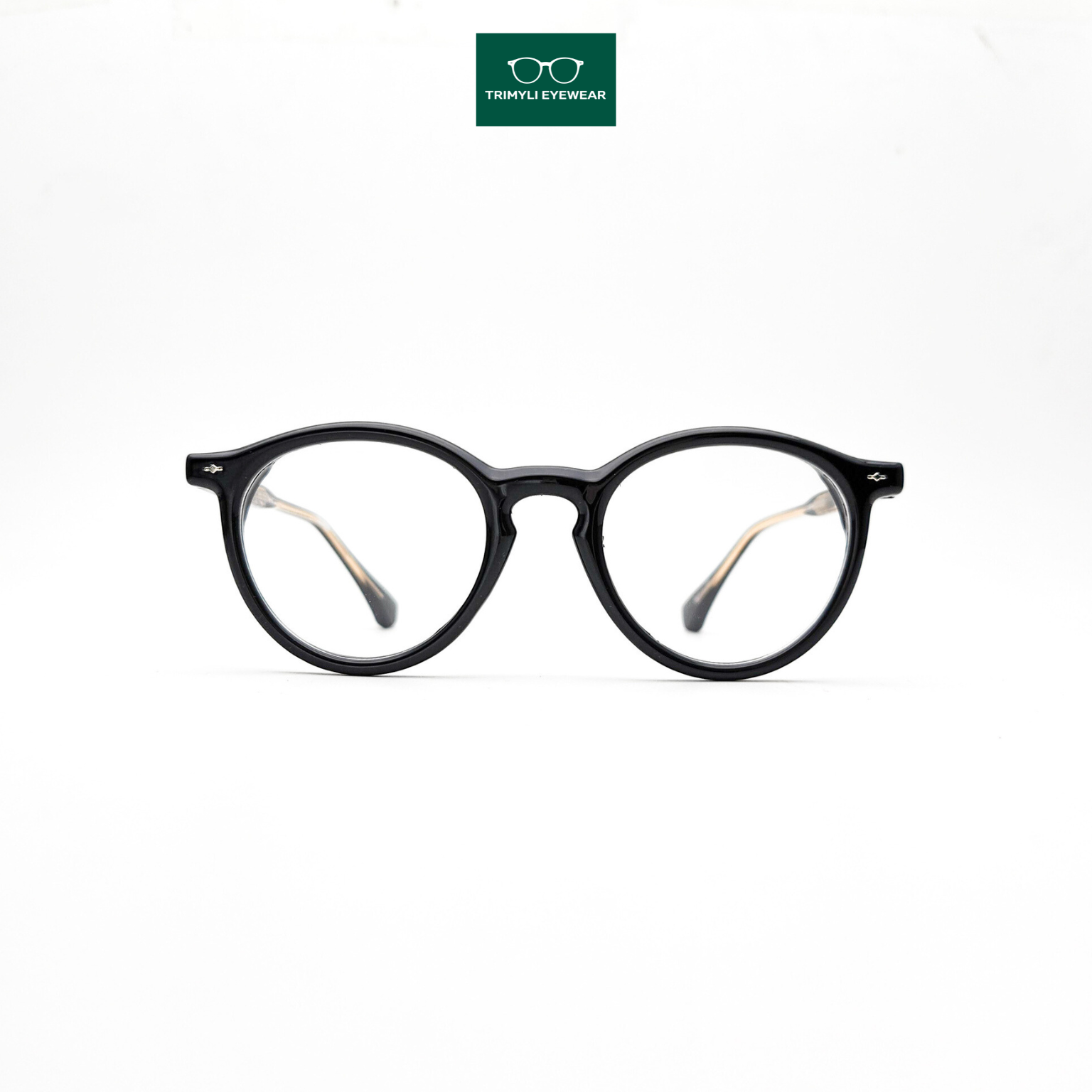 Gọng nhựa dáng tròn thời trang 98336 Trimyli Eyewear