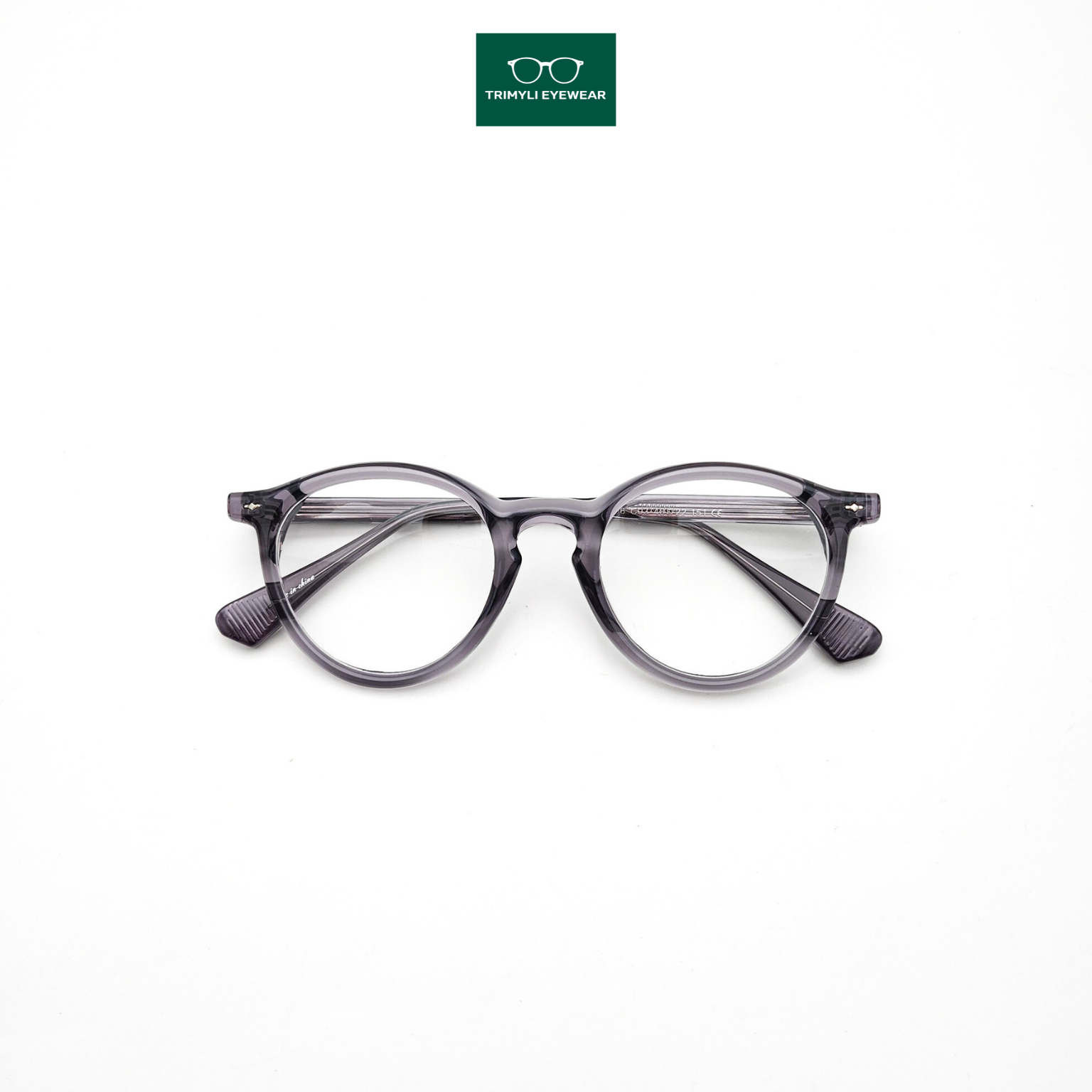 Gọng nhựa dáng tròn thời trang 98336 Trimyli Eyewear
