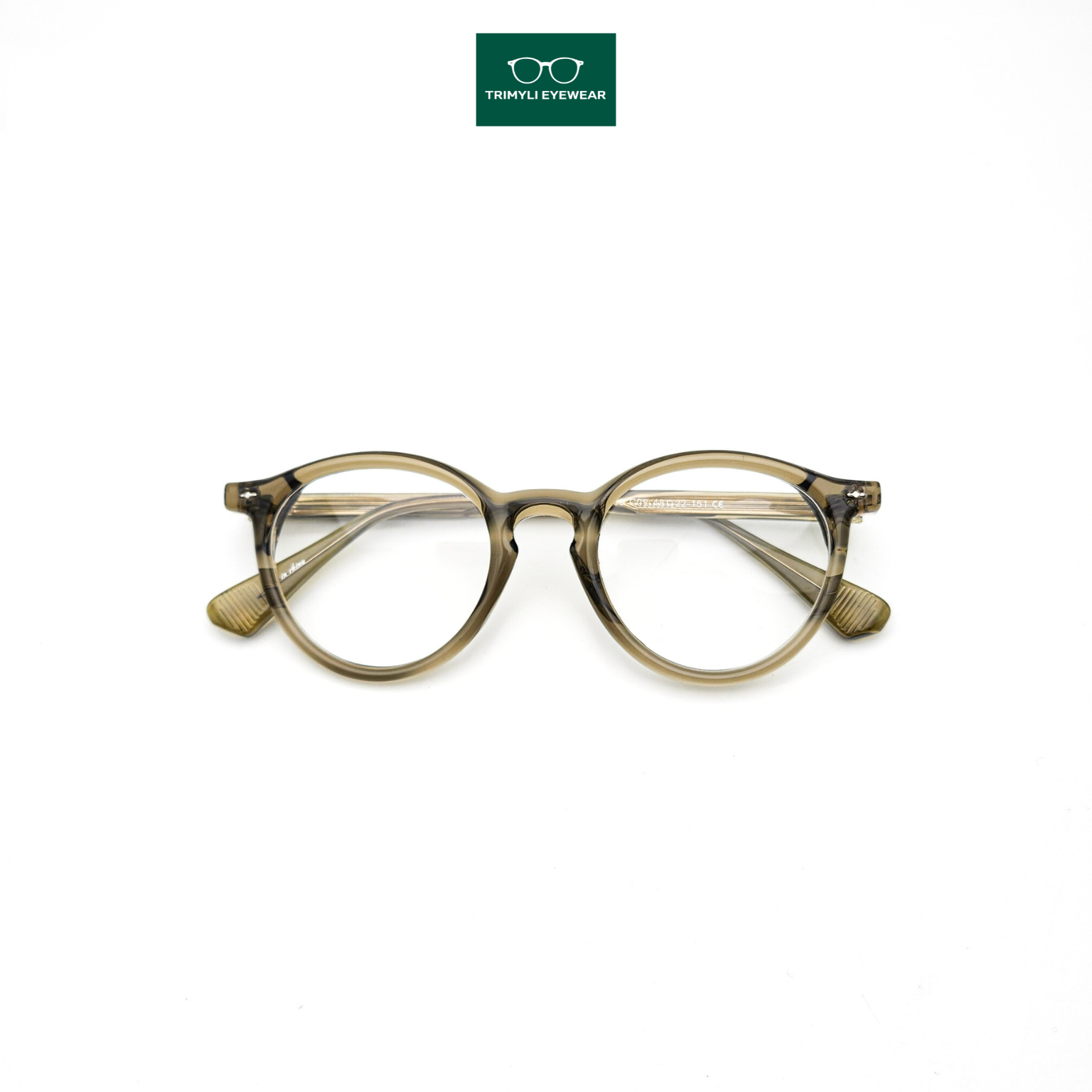 Gọng nhựa dáng tròn thời trang 98336 Trimyli Eyewear
