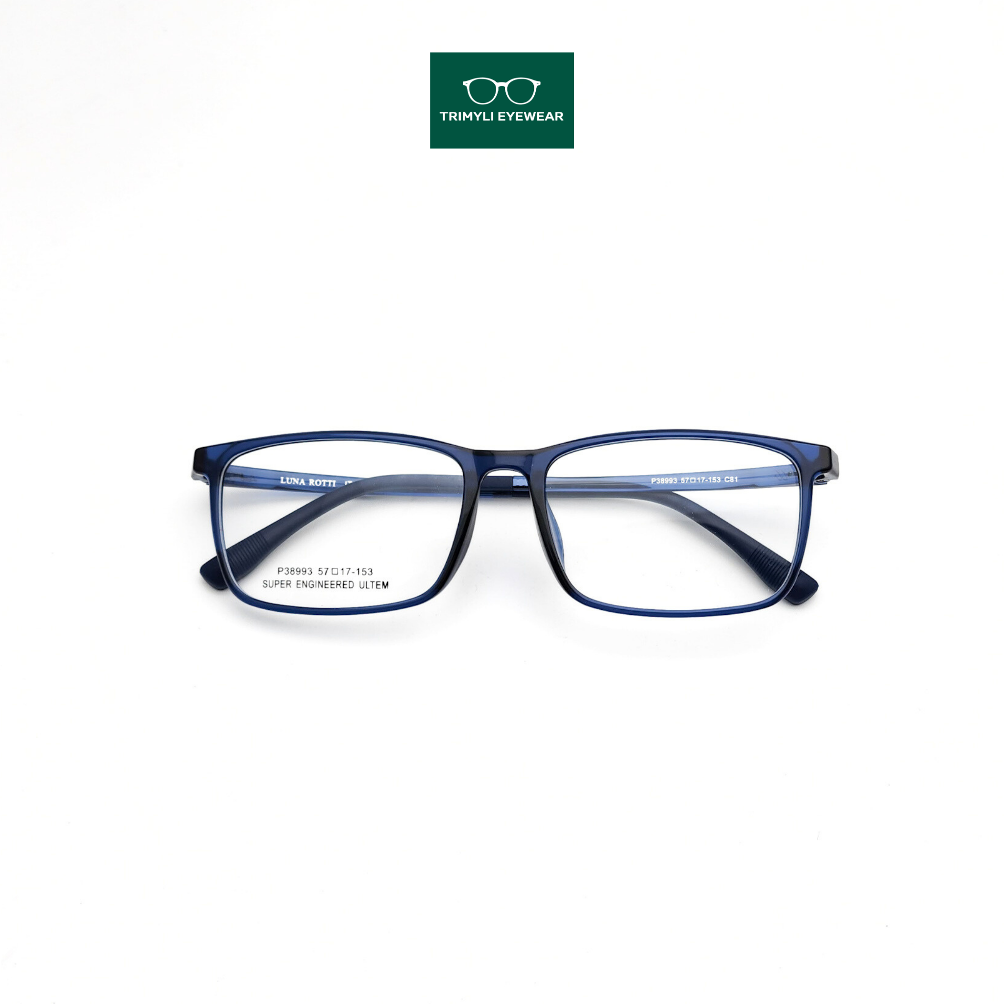 Gọng nhựa dẻo dáng chữ nhật Trimyli Eyewear 38993