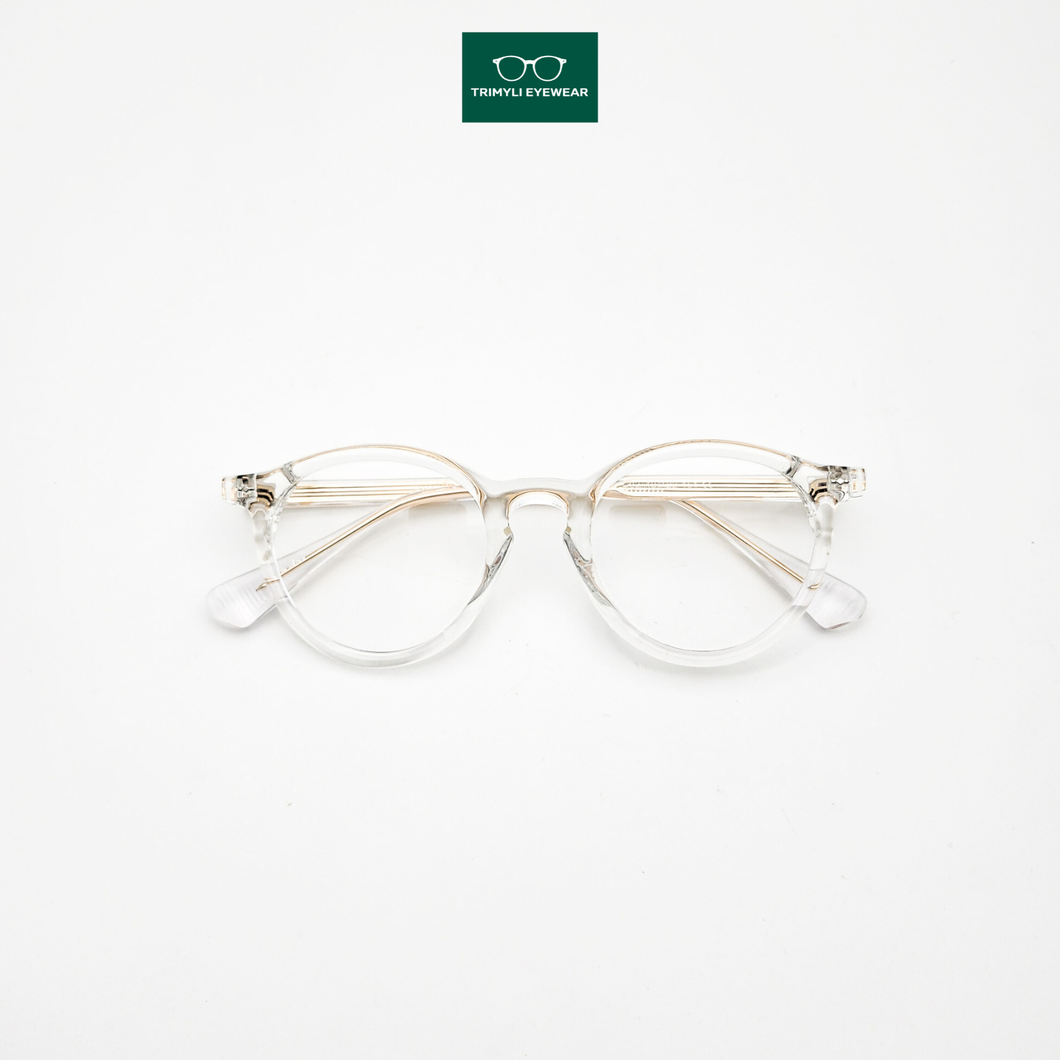 Gọng nhựa dáng tròn thời trang 98336 Trimyli Eyewear