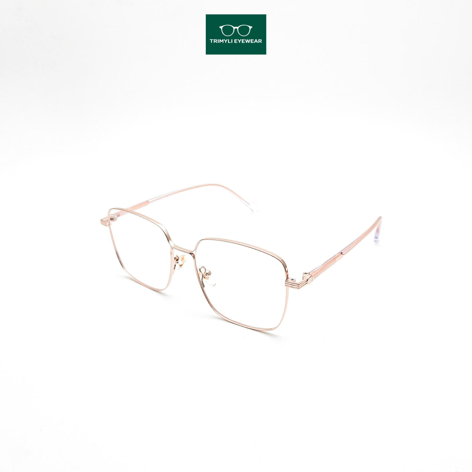 Gọng kính kim loại dáng vuông 70591 Trimyli Eyewear
