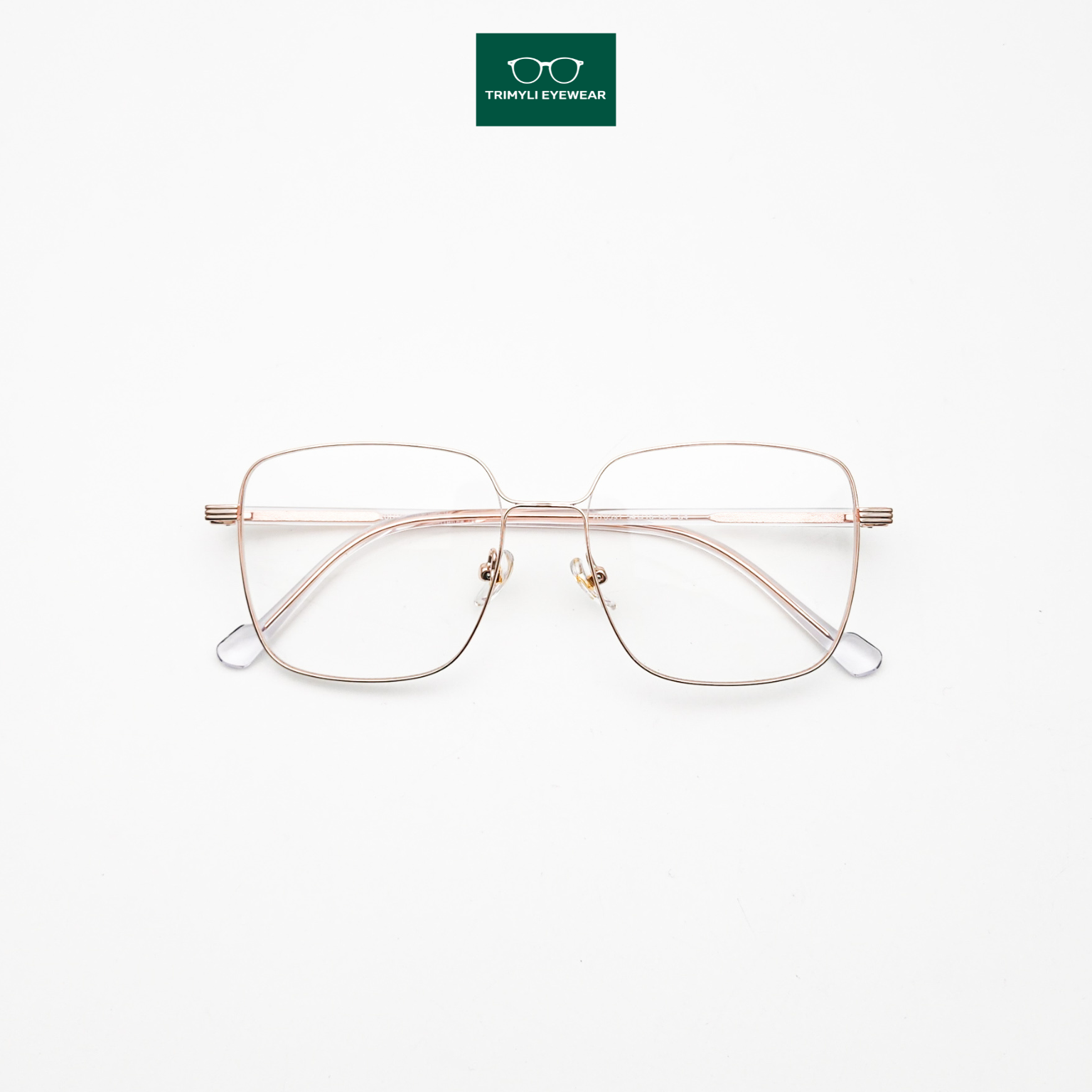 Gọng kính kim loại dáng vuông 70591 Trimyli Eyewear
