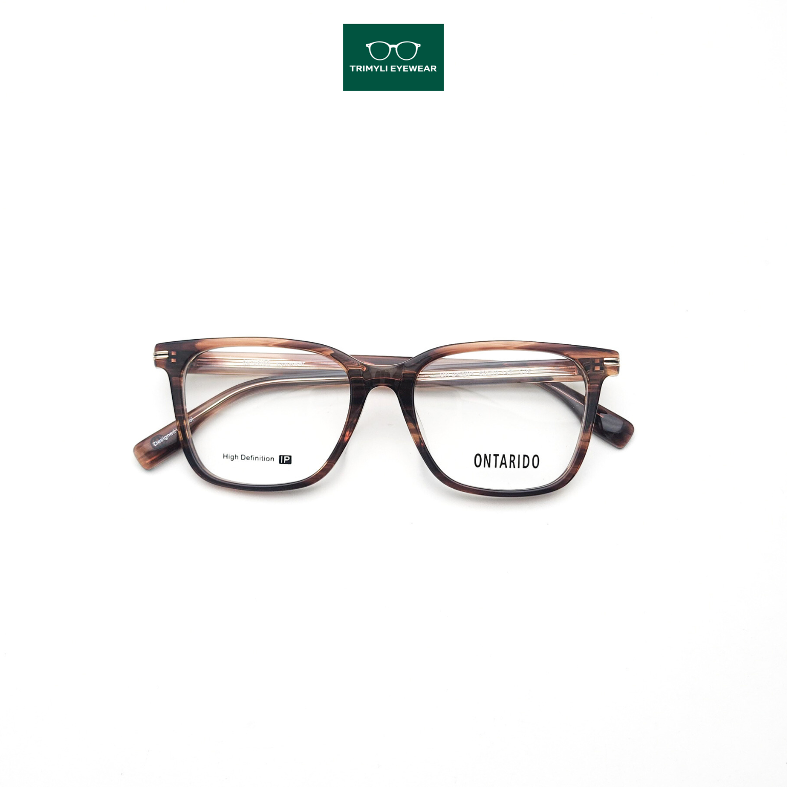Gọng nhựa acetate cao cấp màu đồi mồi 242204 Trimyli Eyewear