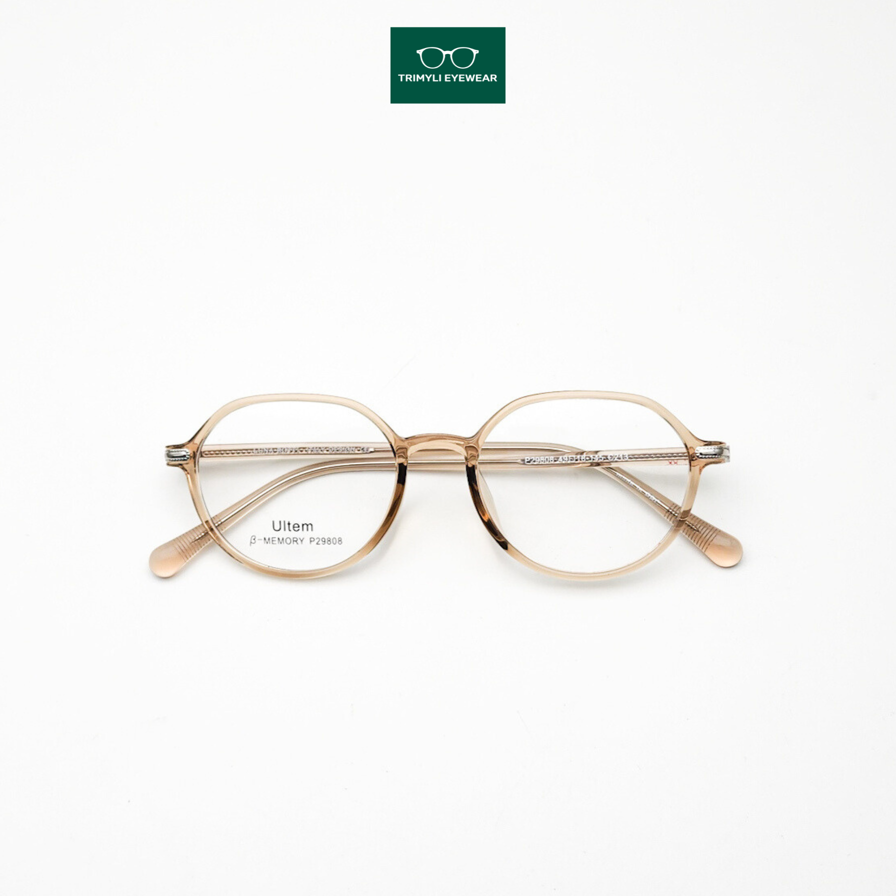 Gọng nhựa tròn siêu nhẹ 29808 Trimyli Eyewear