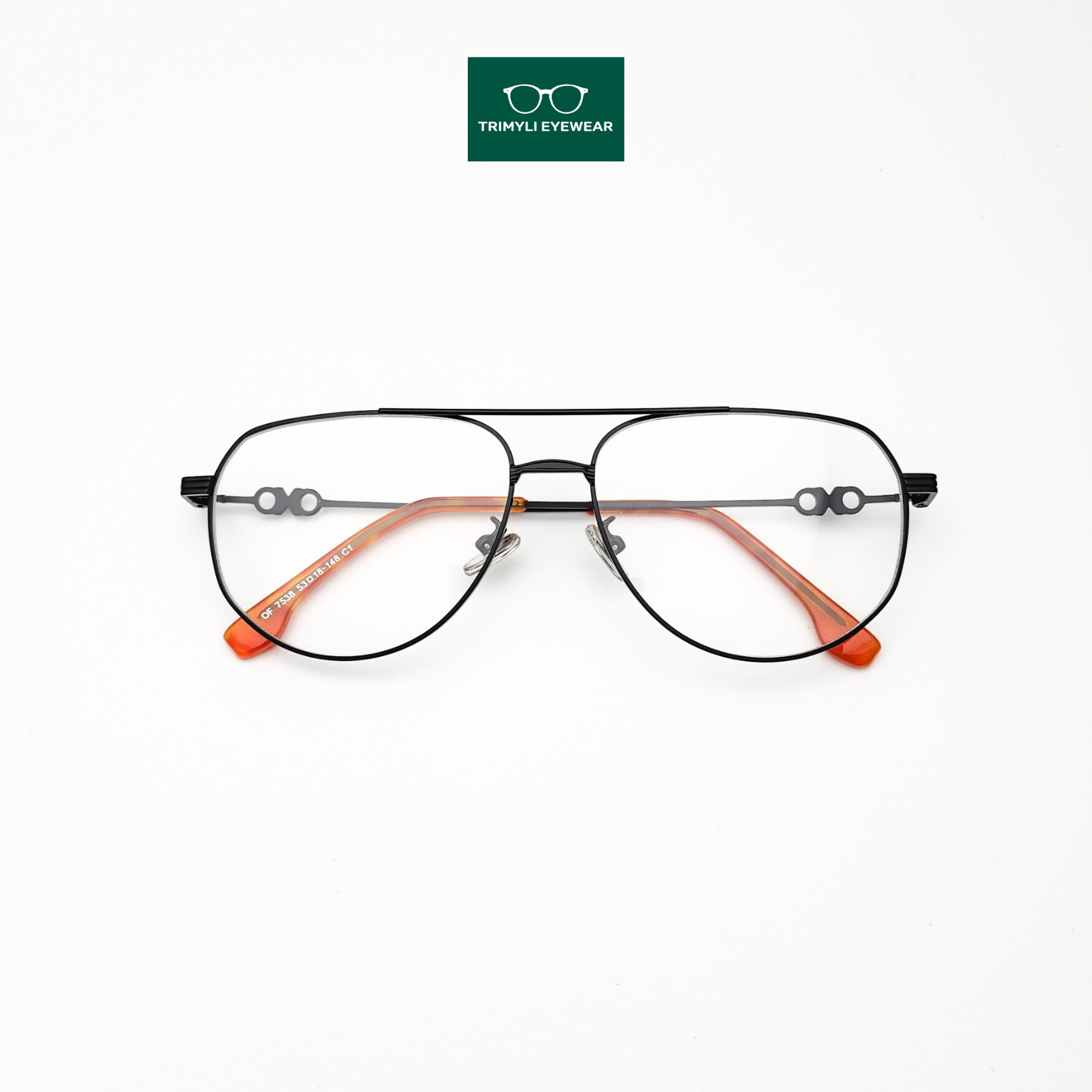 Gọng kính thời trang kính mắt màu Trimyli Eyewear 7538