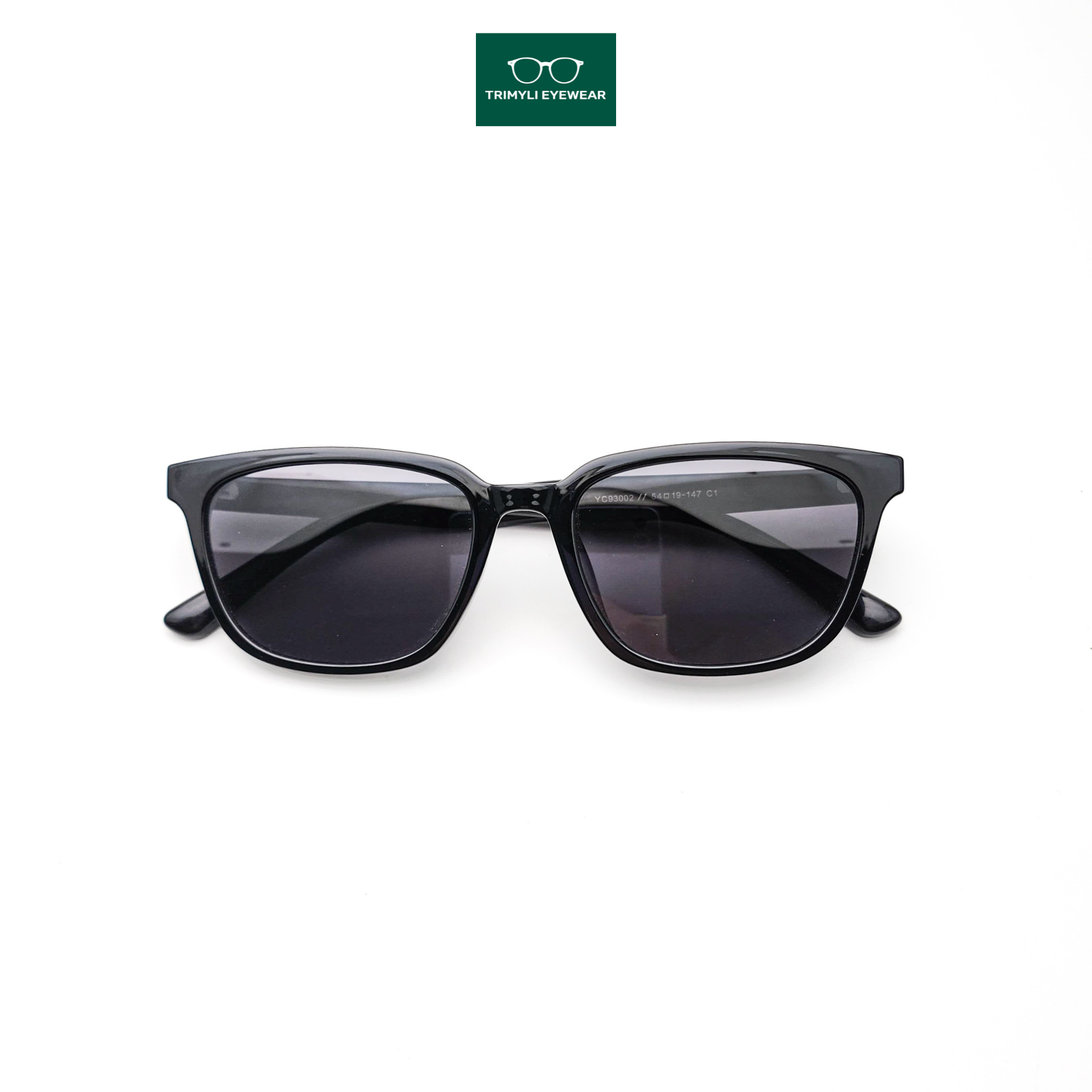 Kính râm thời trang mắt đen mắt nâu thời trang YC93002 Trimyli Eyewear