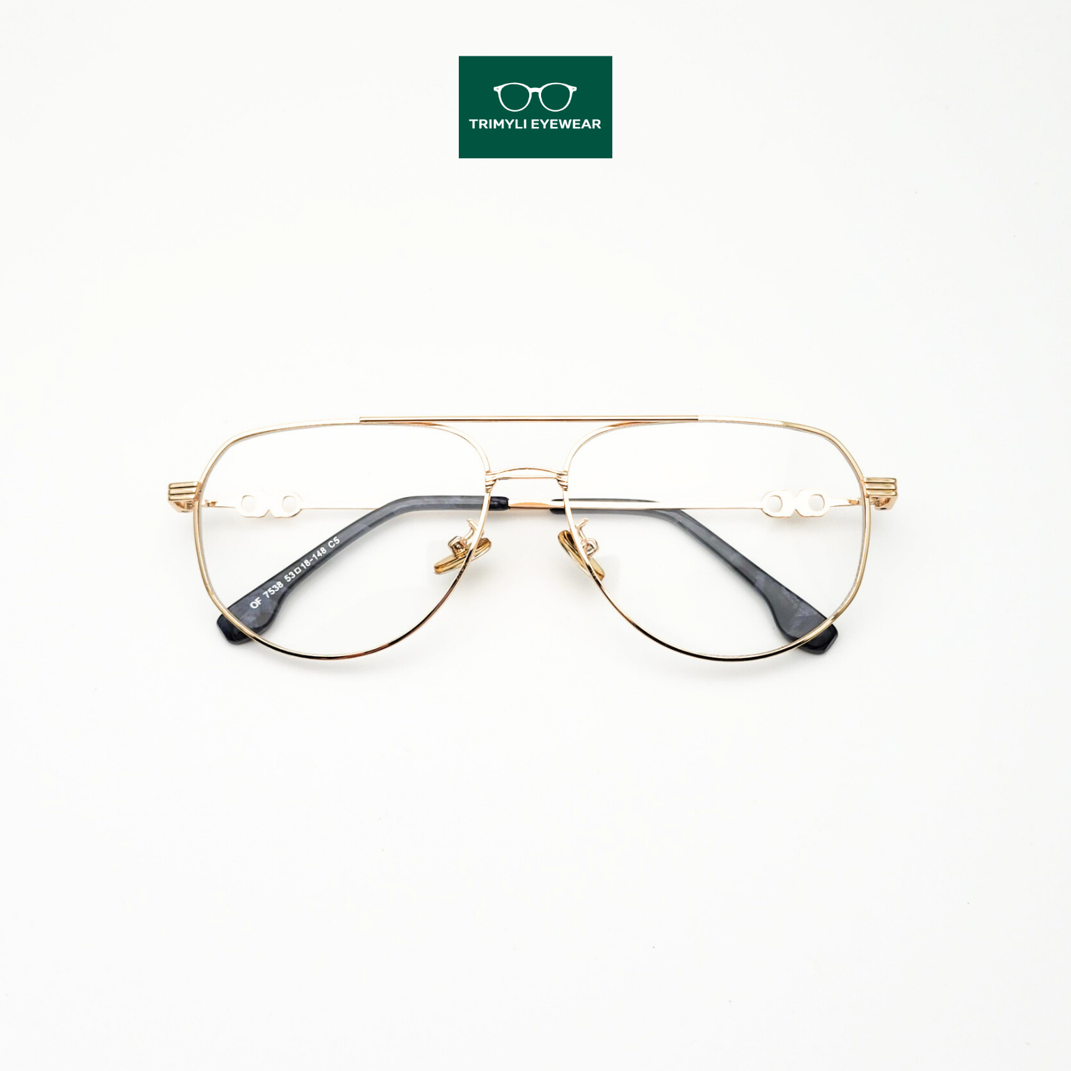 Gọng kính thời trang kính mắt màu Trimyli Eyewear 7538