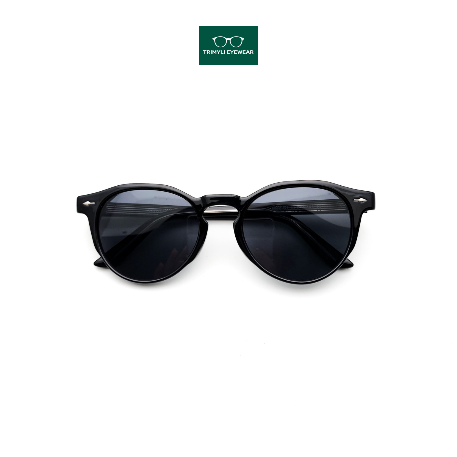 Kính râm thời trang dáng tròn Trimyli Eyewear 9822