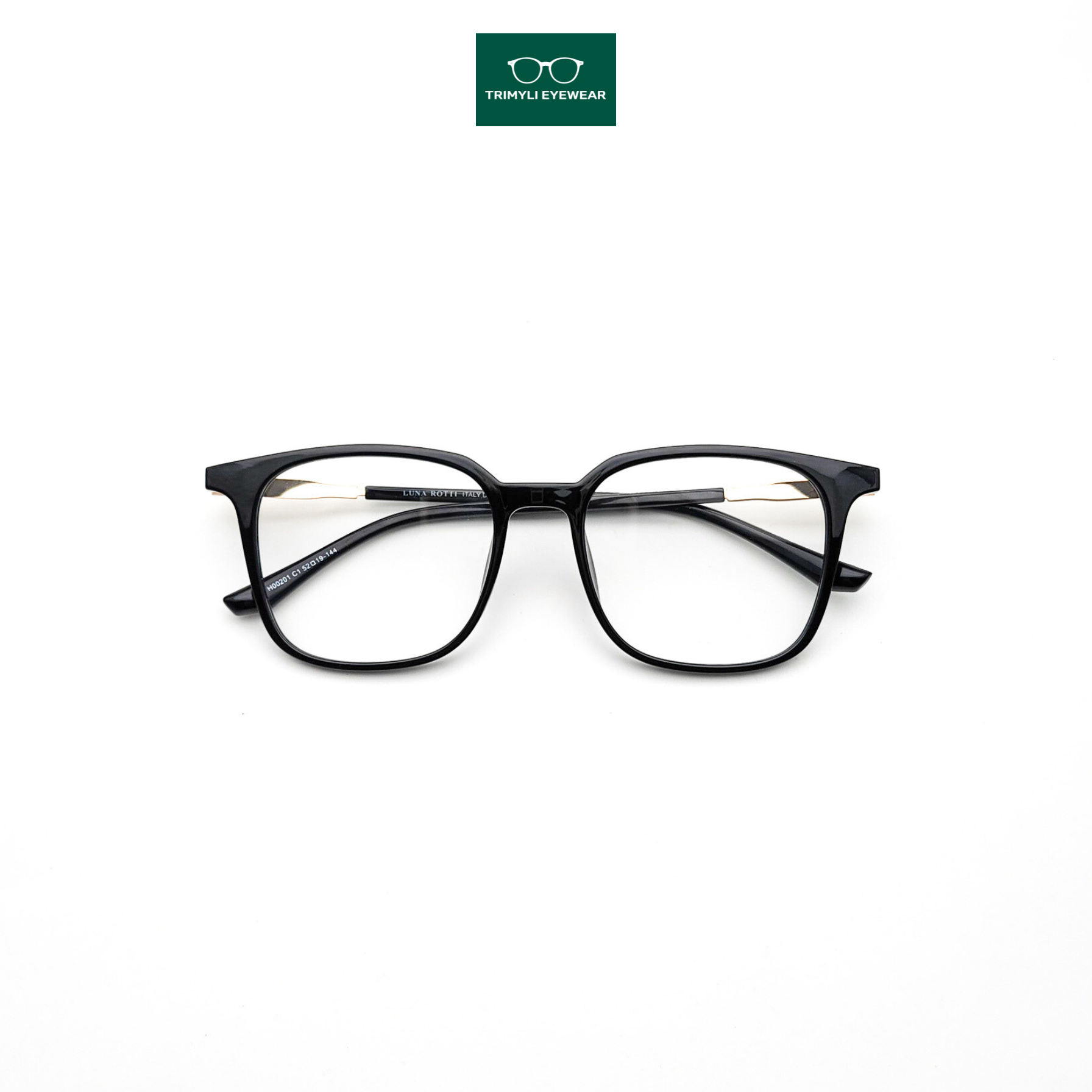 Gọng kính nhựa kính vuông cá tính H00201 Trimyli Eyewear