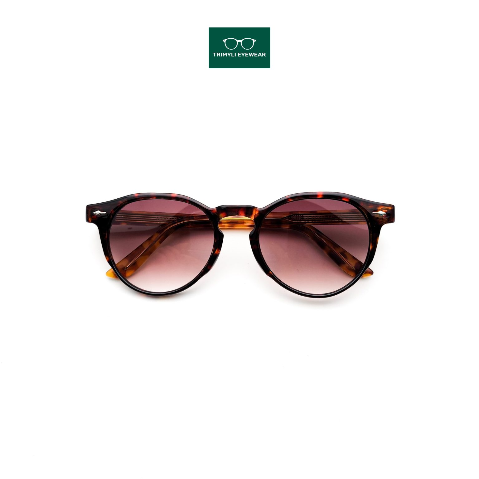 Kính râm thời trang dáng tròn Trimyli Eyewear 9822