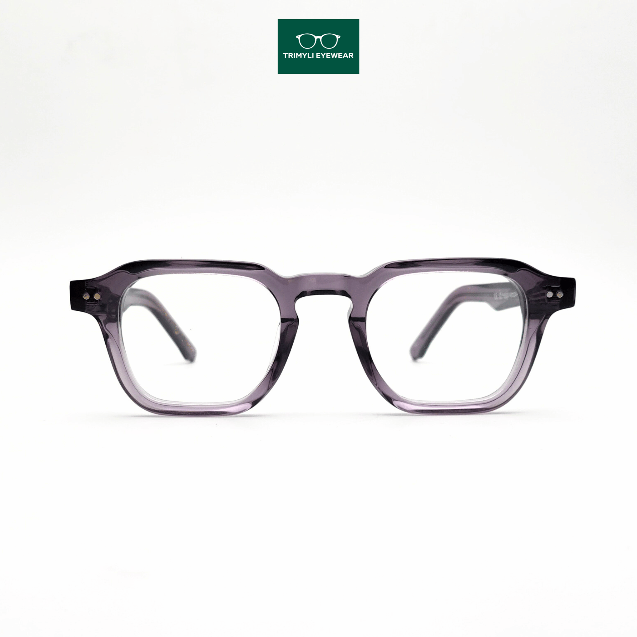 Gọng kính vuông dày cá tính 3303 Trimyli Eyewear