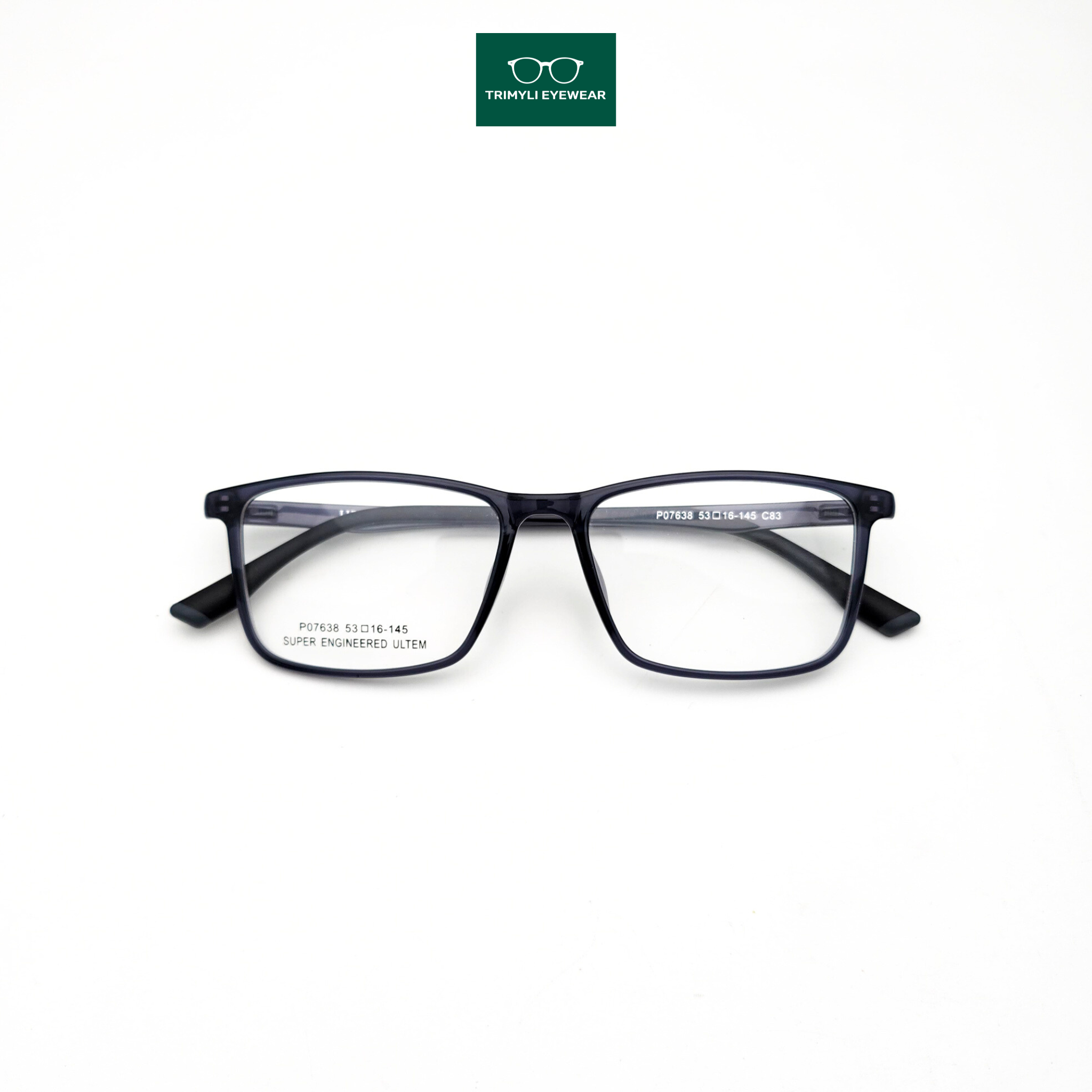 Gọng kính nhựa dẻo siêu nhẹ P07638 Trimyli Eyewear